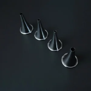 ست 4 عددی اسپکلوم گوش استیل ضدزنگ در سایز های مختلف برای معاینه ENT