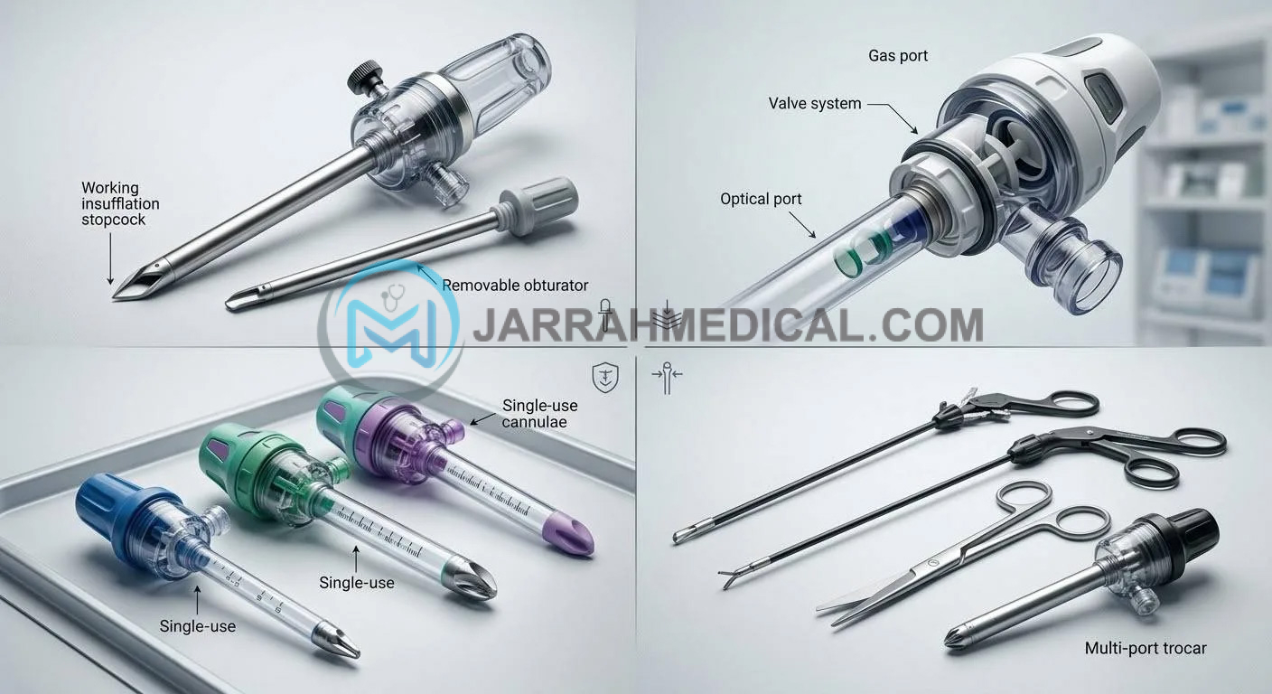 انواع مدل های تروکار لاپاراسکوپی